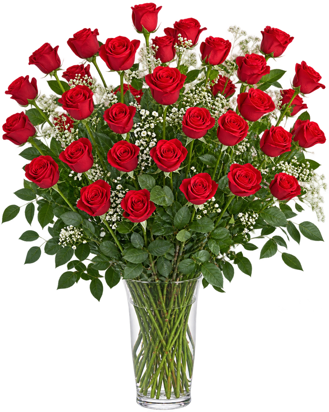 Roses flower arrangement