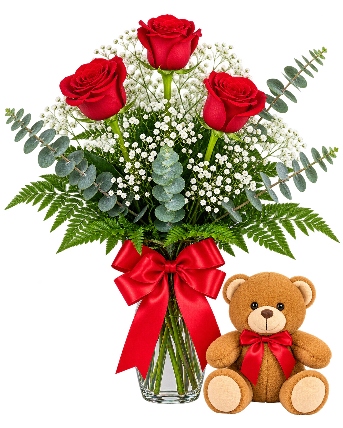 Red Rose flower arrangement