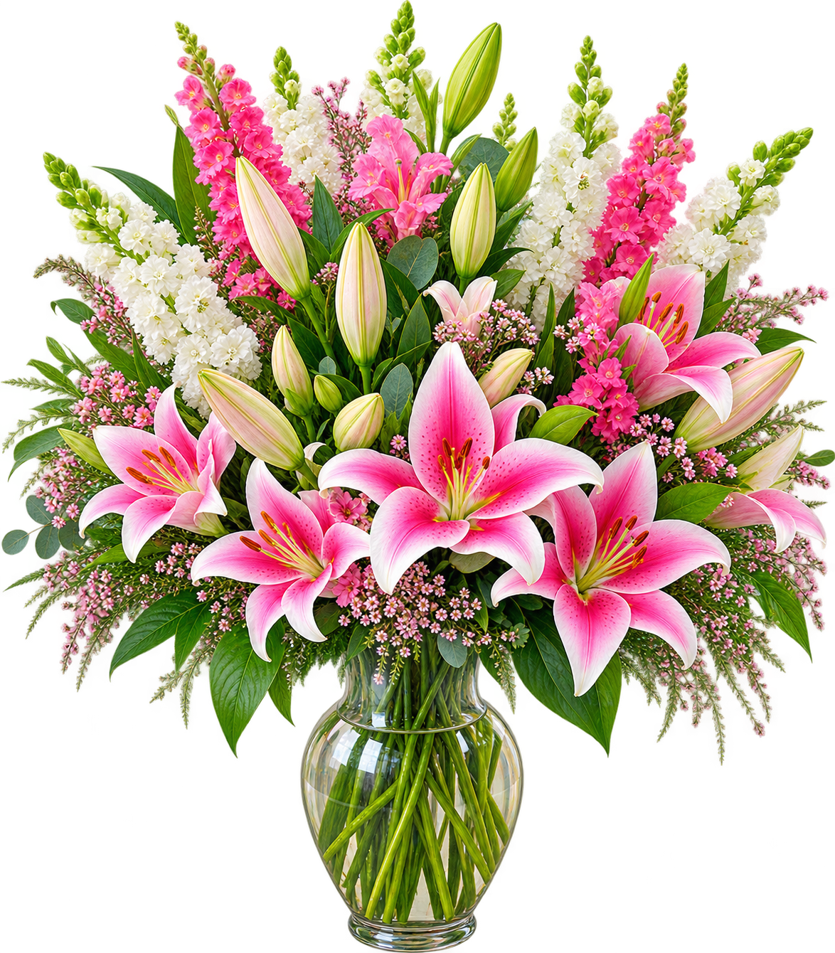Lilies flower arrangement