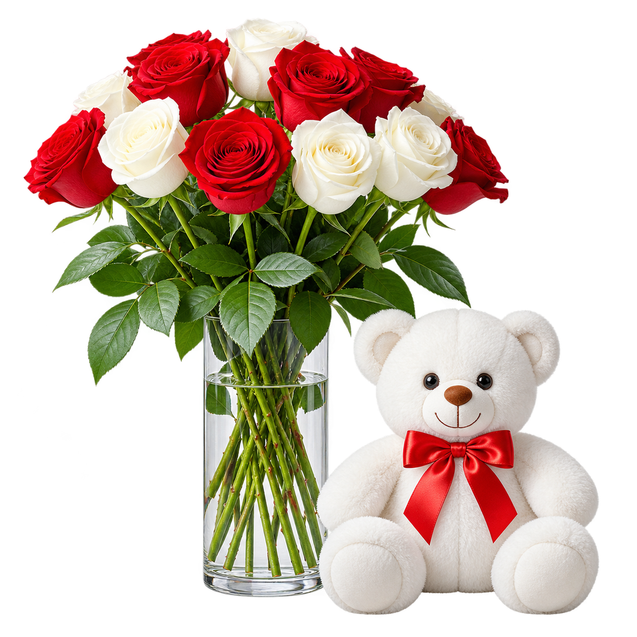 Bear Hugs and Roses