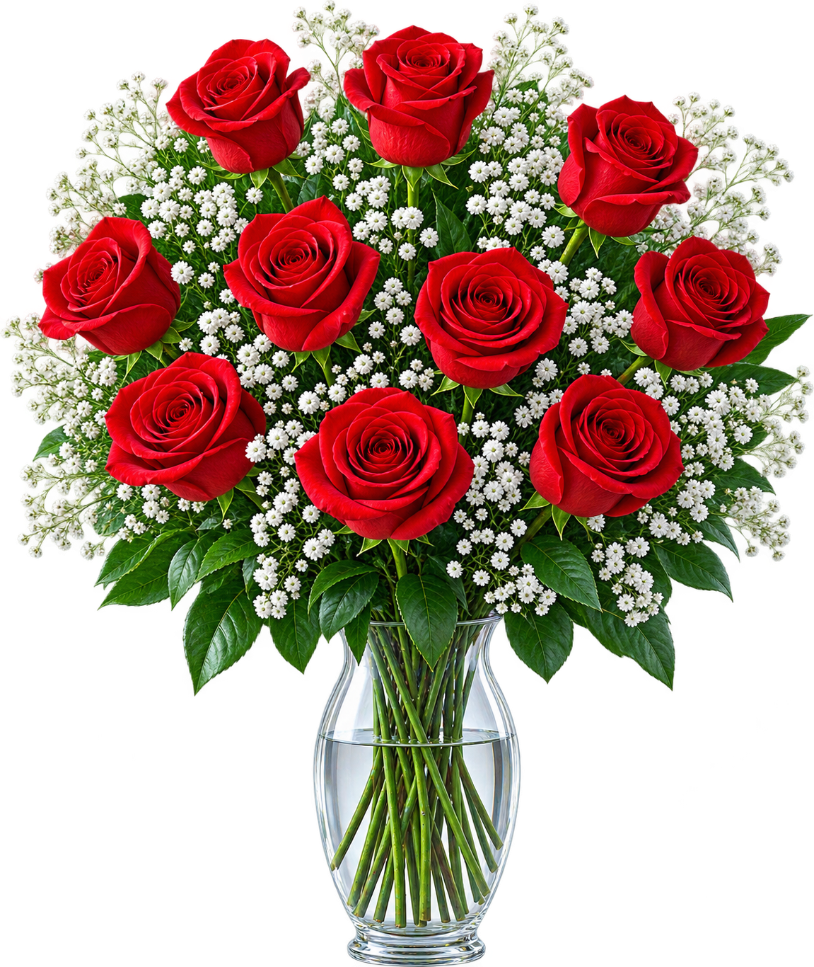 Perfectly Red Roses