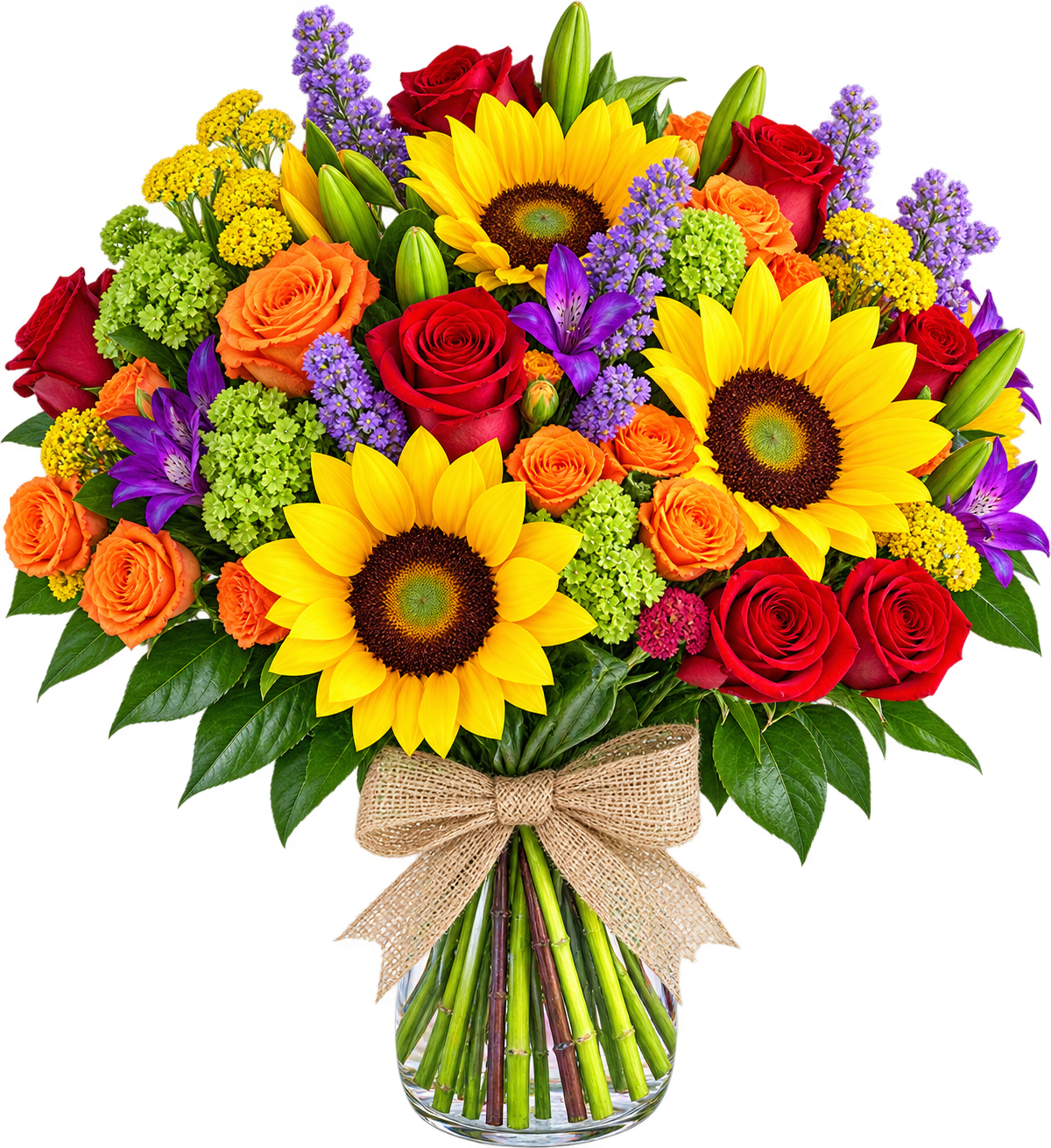 Sunflower flower arrangement