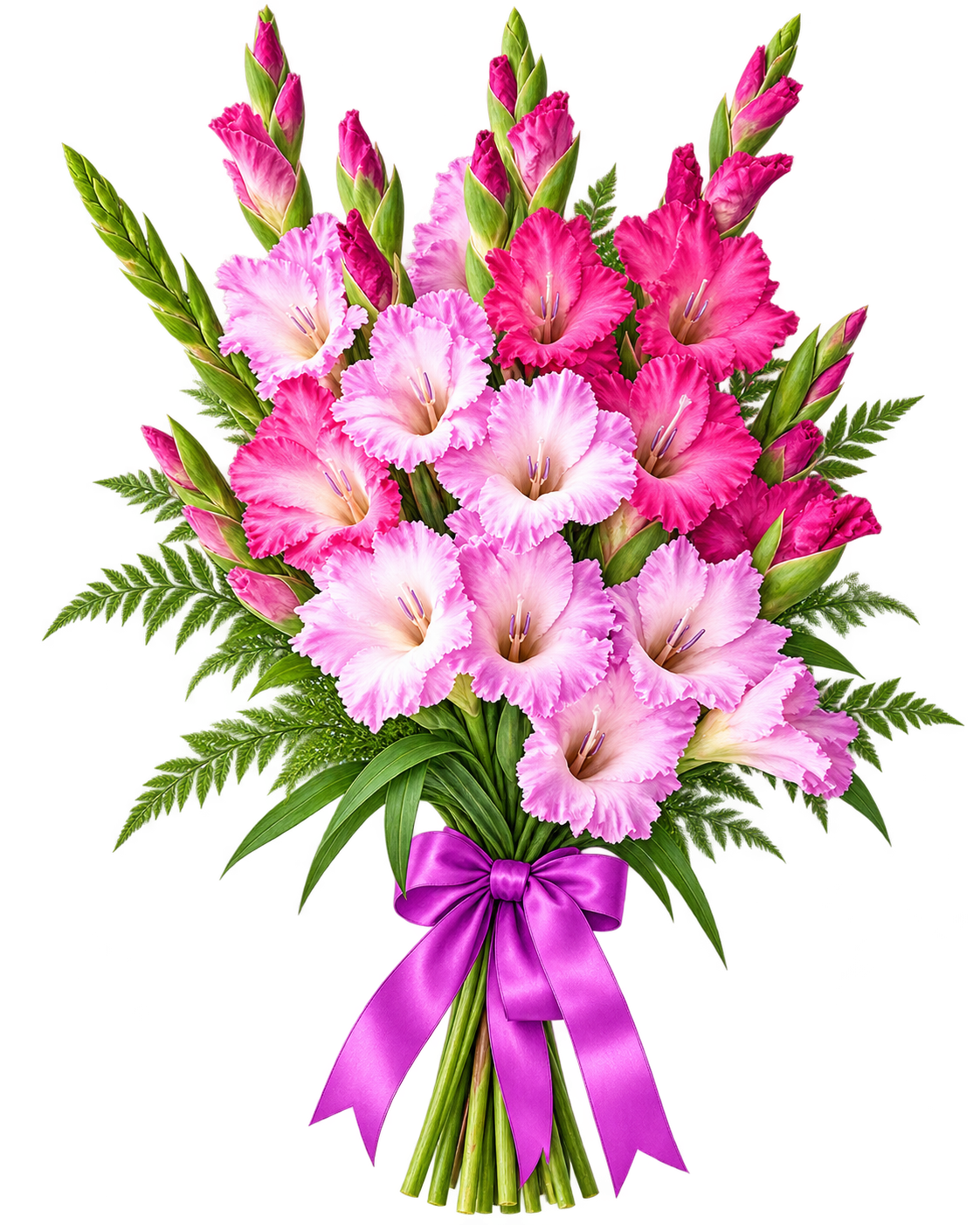 Pink Gladiolus Standing Spray